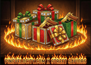 Evil Santa Zip Up Hoodie