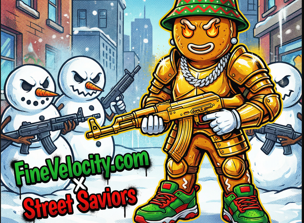 GOLDEN GINGERBREAD MAN Zip Hoodie