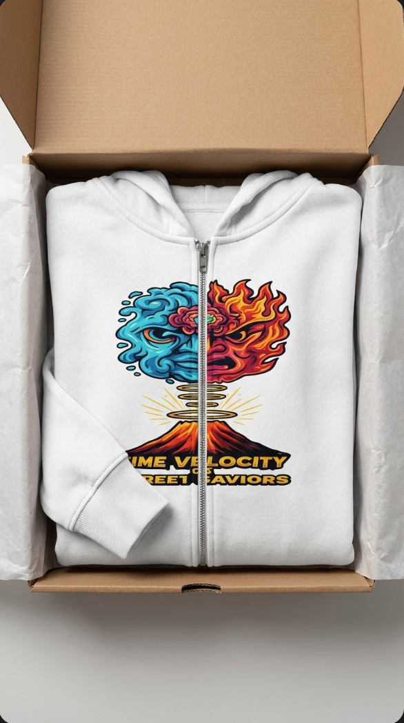 Special Volcano Zip Hoodie